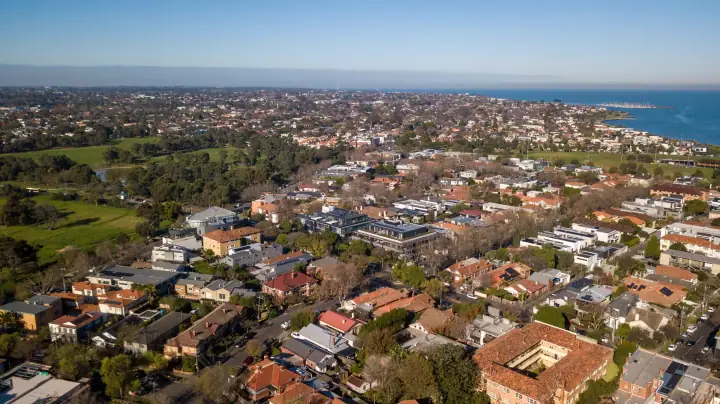 Drone photo, Elwood