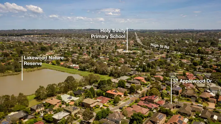Drone photo, Knoxfield