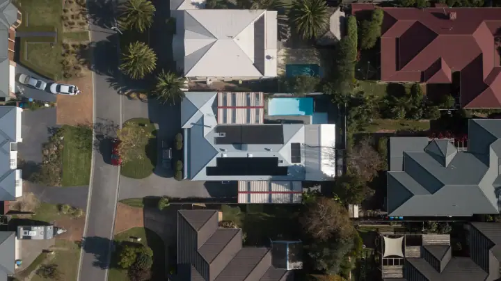 Drone photo, Safety Beach