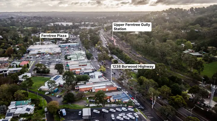 Drone photo, Upper Ferntree Gully