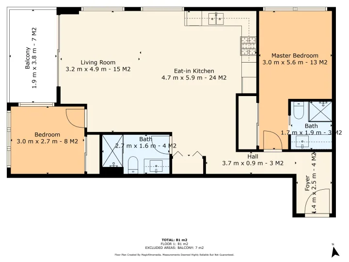Floor plan, Bentleigh