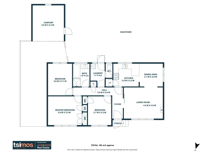 Floor plan, Montrose