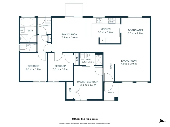 Floor plan, Rowville