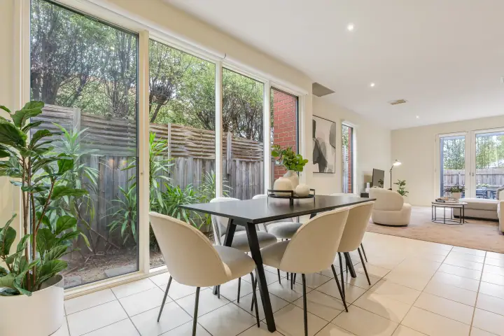 Living and dining room, McKinnon