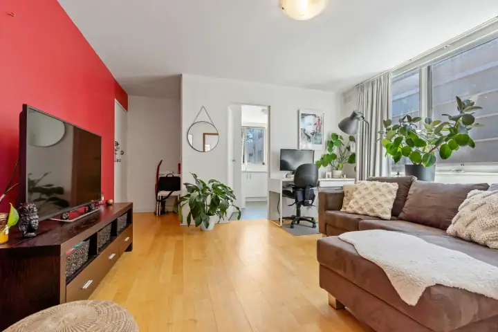 Living and dining room, St Kilda East