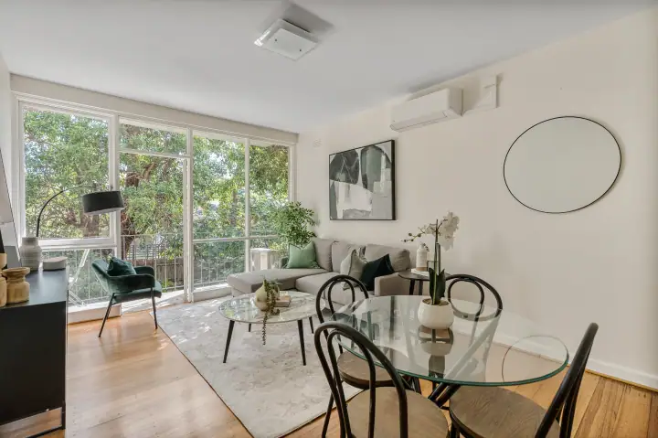 Living and dining room, St Kilda East