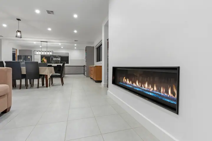 Living and dining room, Williams Landing