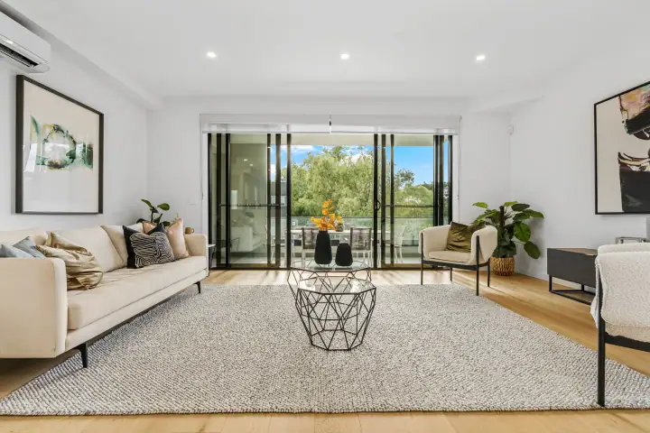 Living and dining room, Yarraville