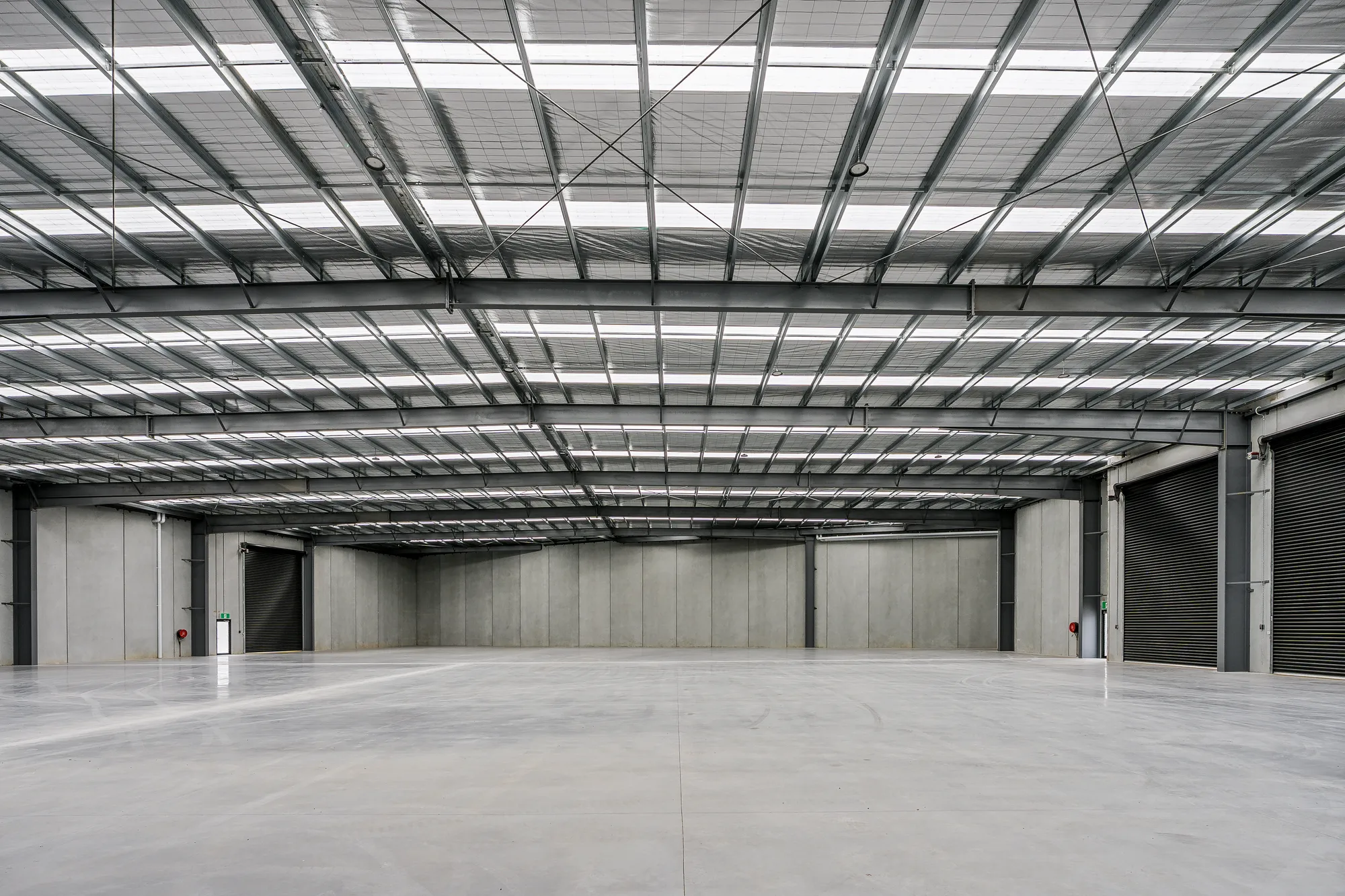 Inside a brand new warehouse, Pakenham